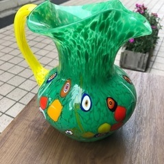 ベネチアグラスの水差し