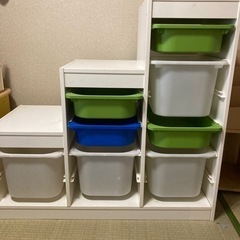 受渡者決定　IKEA おもちゃ箱　収納用品　収納家具