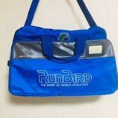 ミズノ　RUNBIRD スポーツバッグ　ブルー　MIZUNO ラ...