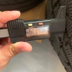 【中古】パリ溝スタッドレス&アルミ4本セット　　195/65R15