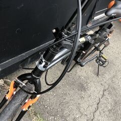 DOPPELGANGER 20インチ 折り畳み自転車 ドッペルギャンガー ブラック×オレンジ