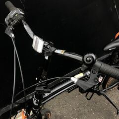 DOPPELGANGER 20インチ 折り畳み自転車 ドッペルギャンガー ブラック×オレンジ