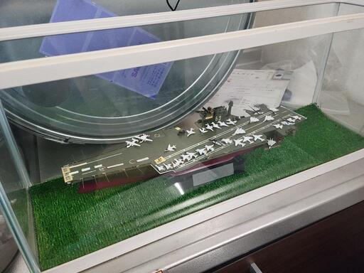 【プラモ】KITTY HAWK キティーホーク　CV-63　1:800　中古　リサイクルショップ宮崎屋佐土原店23.6.20F