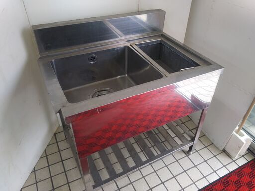 業務用2槽シンク 横幅93cm N19-2349 高く買取るゾウ八幡西店