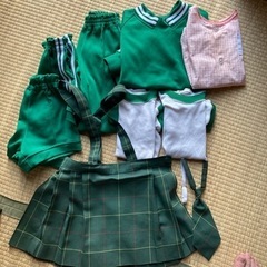 第二あさひ幼稚園　制服　体操着　スモッグ120cm