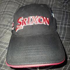 スリクソン Srixon ダンロップ フェニックス キャップ 黒✕赤