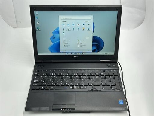 送料無料 保証付 高速SSD フルHD 15.6型 ノートパソコン NEC PC-VK30HDZEN 中古美品 第4世代 Core i7 8GB DVD テンキー Windows11 Office済