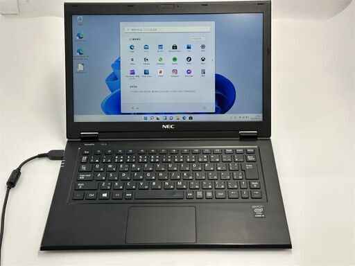 送料無料 保証付 高速SSD 13.3型 軽量薄型 ノートパソコン NEC PC-VK22TGSFN 中古良品 第5世代 Core i5 4GB 無線 Bluetooth Windows11