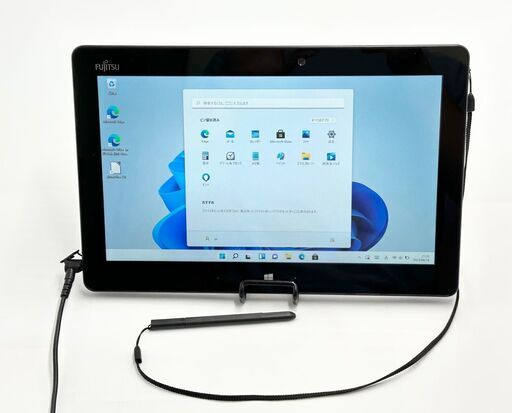 送料無料 保証付 日本製 高速SSD256 11.6型 タブレット 富士通 Q616/P 中古良品 第6世代CoreM 4GB 無線 Bluetooth カメラ Windows11 Office