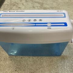 ☆中古￥500！【会員価格￥500】シュレッダー手動　家電　HS...