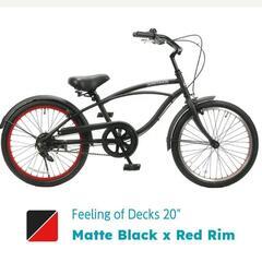 美品 キッズビーチクルーザー子供 フィーリングオブデックス