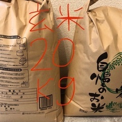 【4/19 交渉中】玄米20kg