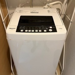 ハイセンス　HW-E5501 5.5kg 5月中に引き渡し