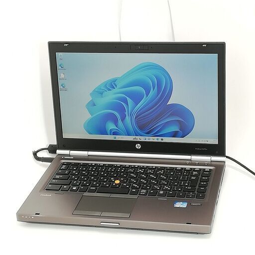 高速SSD 14型ワイド ノートパソコン HP 8470w 中古美品 第3世代Core i7 8GB DVD 無線 Wi-Fi Bluetooth Windows11 Office