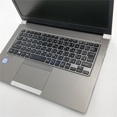 高速SSD 13.3型 軽量 薄型 ノートパソコン 東芝 R63/J 中古良品 第7世代