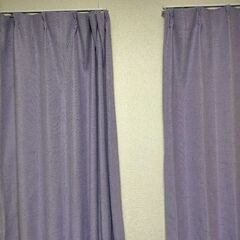 薄紫カーテン