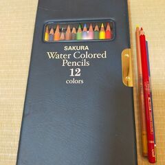 【無料！】水彩の色鉛筆／サクラ鉛筆