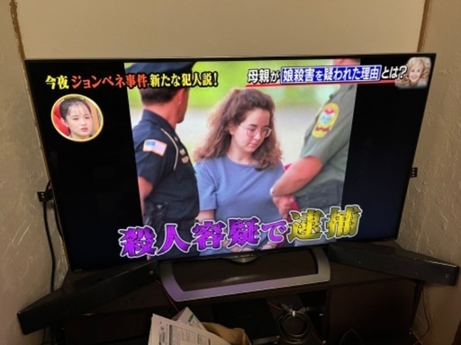 シャープ50型TV