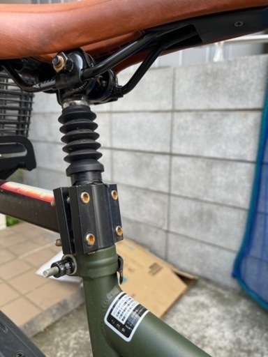サイクルオリンピックのフリーパワー付き折り畳み自転車