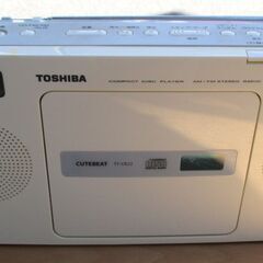 ☆東芝 TOSHIBA TY-CR22 コンパクトCDラジオ◆持...