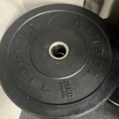 バンパープレート25kg×2 