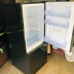 冷蔵庫　MR-GL170A 中古 170L 2ドア冷蔵庫 アズマ MR-GL170 2019年製 ブラック