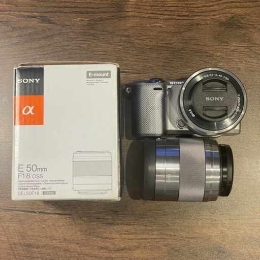 SONY ミラーレス一眼レフカメラ α NEX-5R本体 + 標準レンズ + 単焦点レンズ