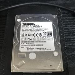 東芝　HDD 750GB MQ01ABD075