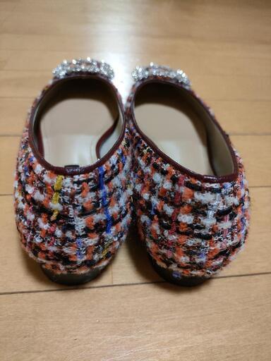 さらに値下げ!!OHGAツイードパンプス