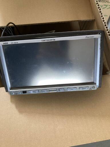 カロッツェリア AVIC-HRZ08 HDD カーナビ ワンセグ DVD CD 外す前は動作してました HDDナビ carrozzeria