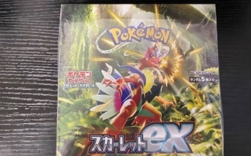 スカーレット ex box シュリンク付き　ポケモン　ポケカ