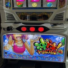 パチスロ実機】アクロス☆沖ドキ！トロピカル-25【コイン不要機付】