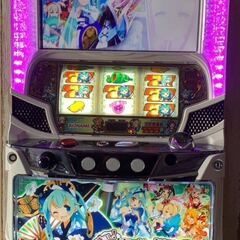 パチスロ実機】コナミ☆戦コレ！［泰平女君］徳川家康【コイン不要機付】