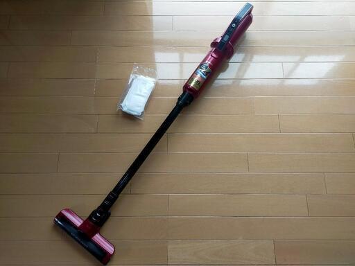 コードレス掃除機　yic-sldc4-r　紙パック10枚つき　充電式　アイリスオーヤマ