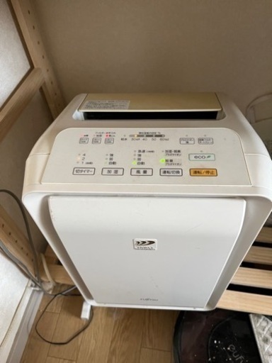 富士通　脱臭機　ペットやタバコに　DAS-303D-W