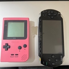 ゲームボーイポケット&PSP1000　ジャンク