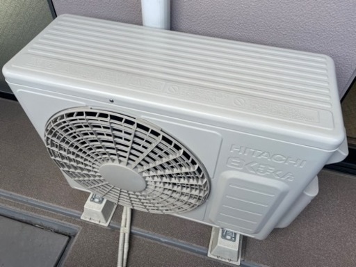 HITACHI ルームエアコン RAS-w25j 8畳 2019年 日立 エアコン 2019年 白くまくん Wシリーズ スターホワイト RAS-W25J-W
