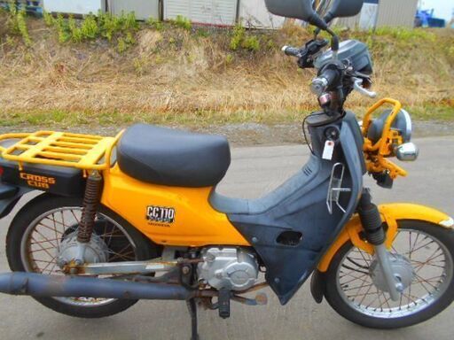 クロスカブ（JA10）実働グリップヒーター付きボロベースにでもどうぞ。引き取り限定 クロスカブ（JA10）実働グリップヒーター付きボロベースにでもどうぞ