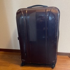 スーツケース/90L/ブラウン