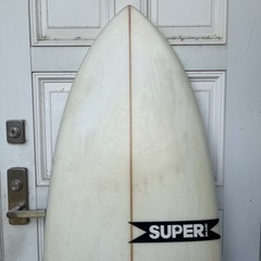 サーフボードSUPER 5f4 中古　綺麗です