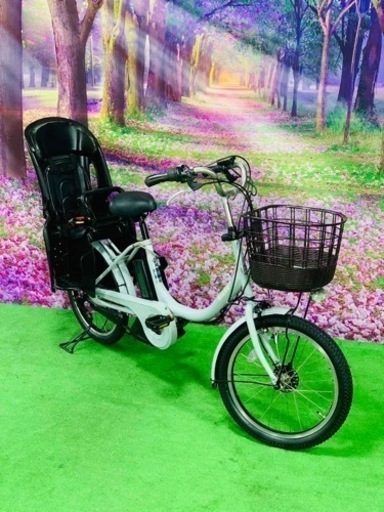 ❹ 5129子供乗せ電動アシスト自転車ブリヂストン20インチ