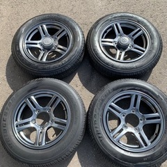 ジムニー　純正タイヤホイール４本セット　美品