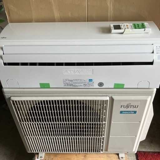 佐賀中古エアコンFUJITSU2019年6.3KW80番税込取付込