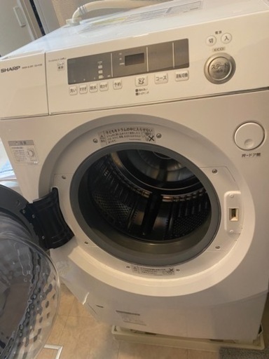 ドラム式洗濯機　「シャープ ES-H10E」