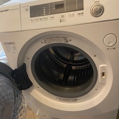 ドラム式洗濯機　「シャープ ES-H10E」