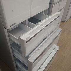 ★ジモティ割あり★ 三菱　MR-WX47C-W 6ﾄﾞｱ冷蔵庫 470L 2018年製 動作確認／クリーニング済み KJ1873 MITSUBISHI（三菱）2018年製6ドア冷蔵庫【MR-WX47C-BR】【470L