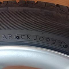 新品タイヤ付タント純正アルミホイール　165/55/R15