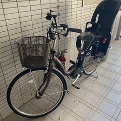 【清掃不要で25,000円】ヤマハ YAMAHA 子供乗せ電動自転車 