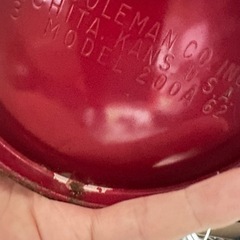 バーガンディランタンColeman 200a(1962年3月)