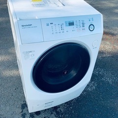 ♦️EJ1898番SHARPドラム式洗濯乾燥機 【2014年製】